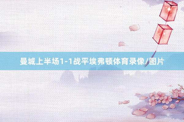 曼城上半场1-1战平埃弗顿体育录像/图片