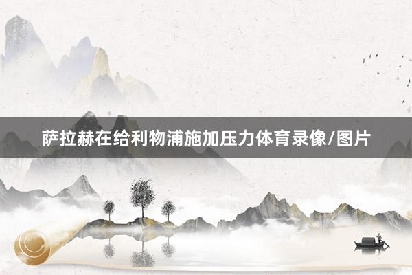 萨拉赫在给利物浦施加压力体育录像/图片