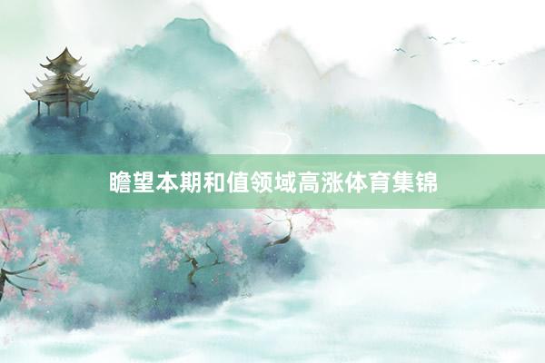 瞻望本期和值领域高涨体育集锦