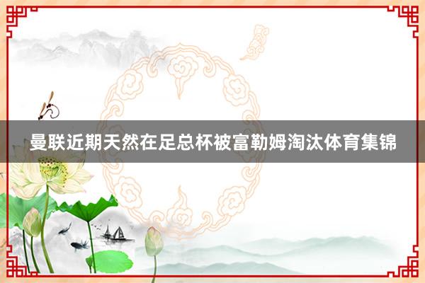 曼联近期天然在足总杯被富勒姆淘汰体育集锦