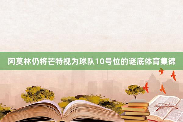 阿莫林仍将芒特视为球队10号位的谜底体育集锦