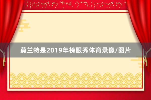 莫兰特是2019年榜眼秀体育录像/图片