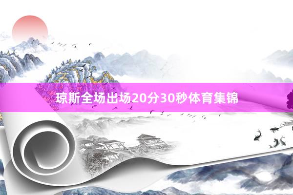 琼斯全场出场20分30秒体育集锦