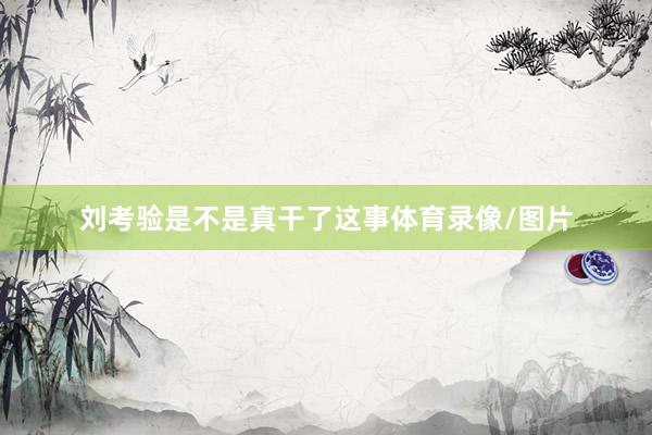 刘考验是不是真干了这事体育录像/图片