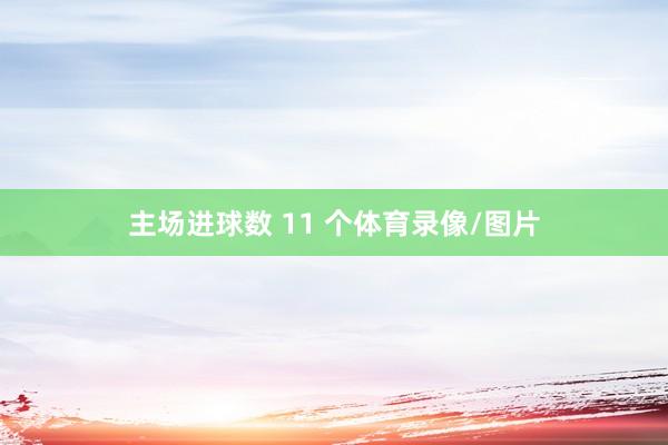 主场进球数 11 个体育录像/图片
