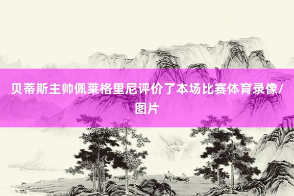 贝蒂斯主帅佩莱格里尼评价了本场比赛体育录像/图片