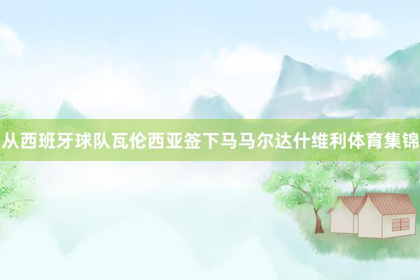 从西班牙球队瓦伦西亚签下马马尔达什维利体育集锦