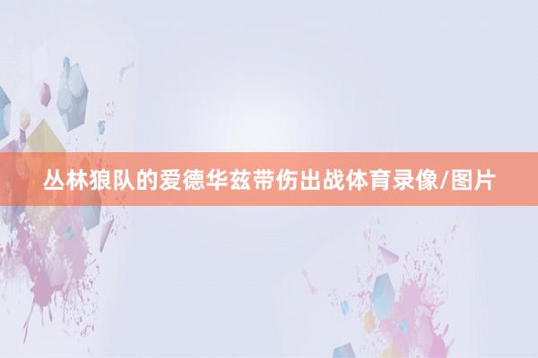 丛林狼队的爱德华兹带伤出战体育录像/图片
