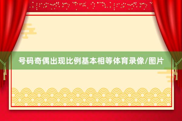 号码奇偶出现比例基本相等体育录像/图片