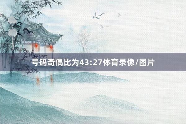 号码奇偶比为43:27体育录像/图片